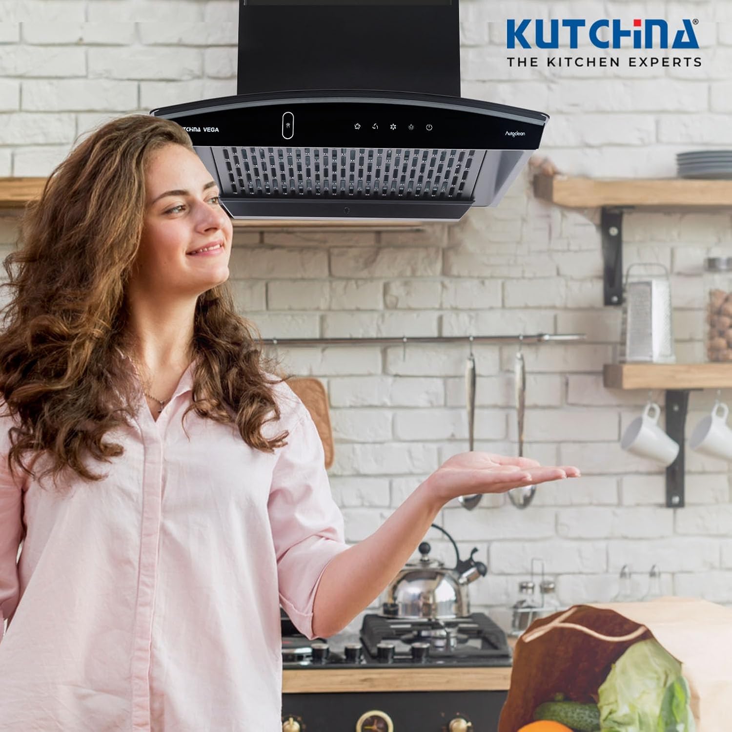 Kutchina Vega DLX 60 filterless chimney – DHANBAD PURIFIER